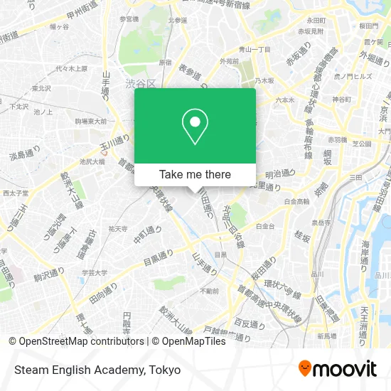 Steam English Academy map
