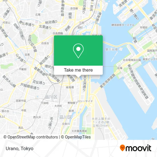 Urano map
