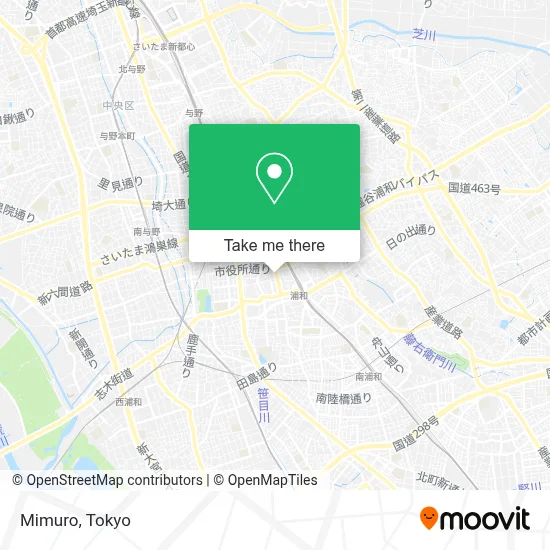Mimuro map