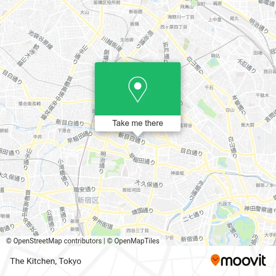 The Kitchen map