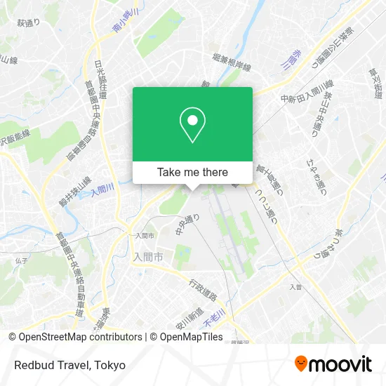 Redbud Travel map