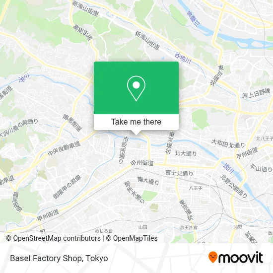 Basel Factory Shop map