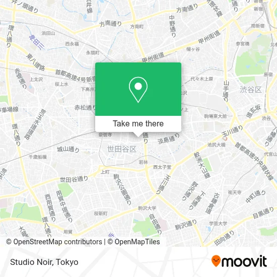Studio Noir map