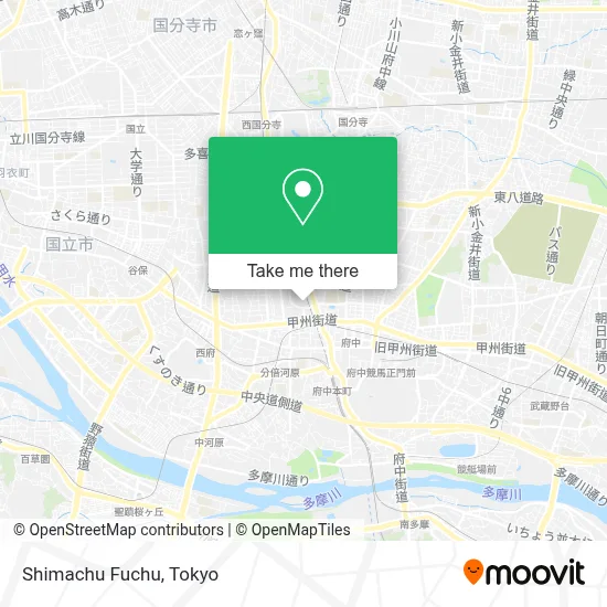 Shimachu Fuchu map