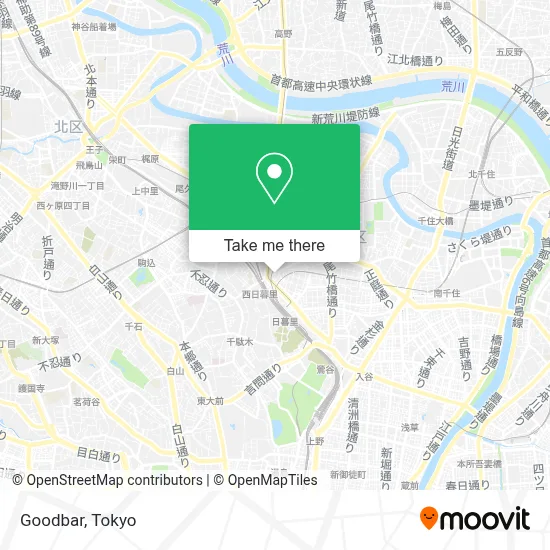 Goodbar map