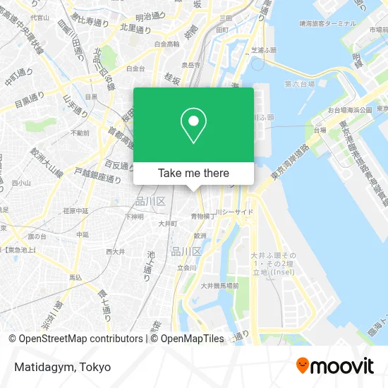 Matidagym map