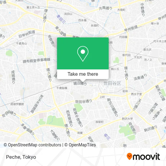 Peche map
