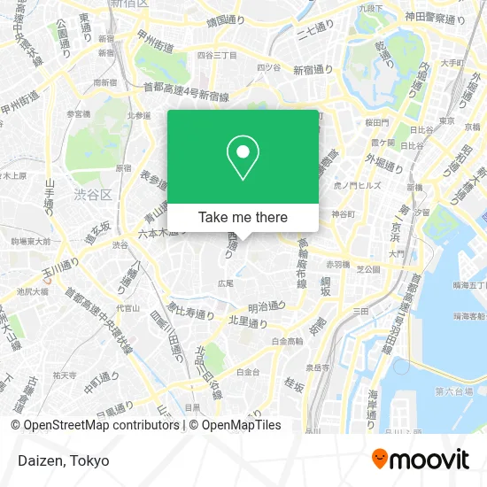 Daizen map