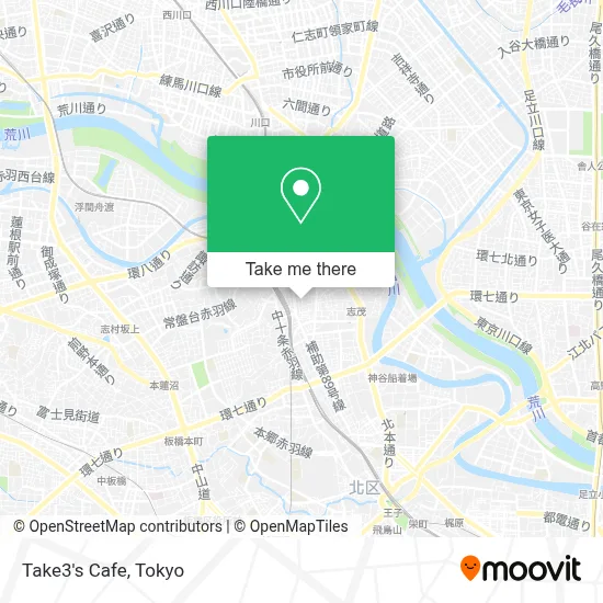 Take3's Cafe map