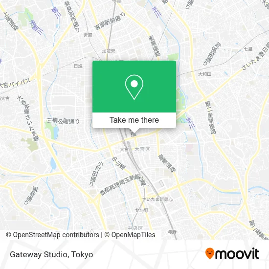 Gateway Studio map