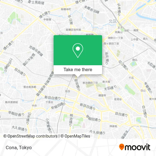 Cona map