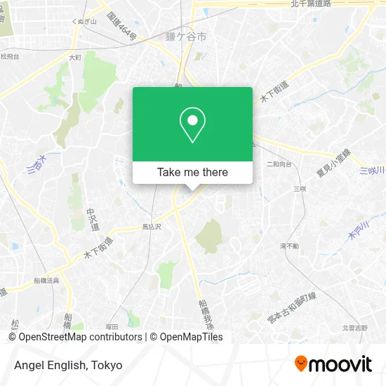 Angel English map