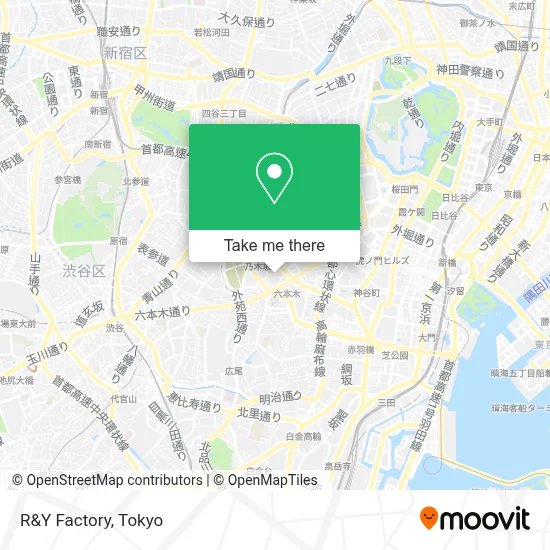R&Y Factory map