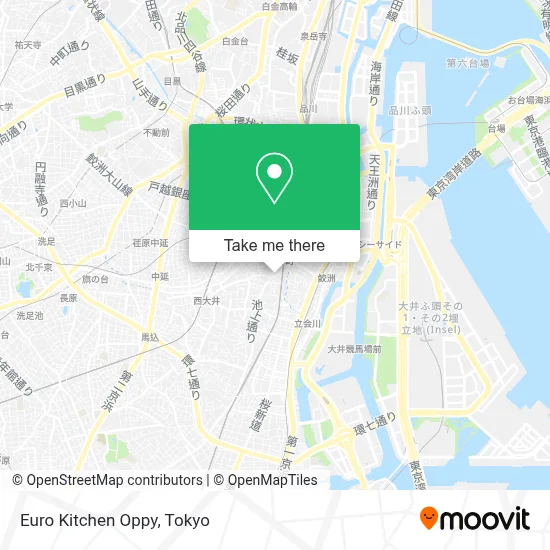 Euro Kitchen Oppy map