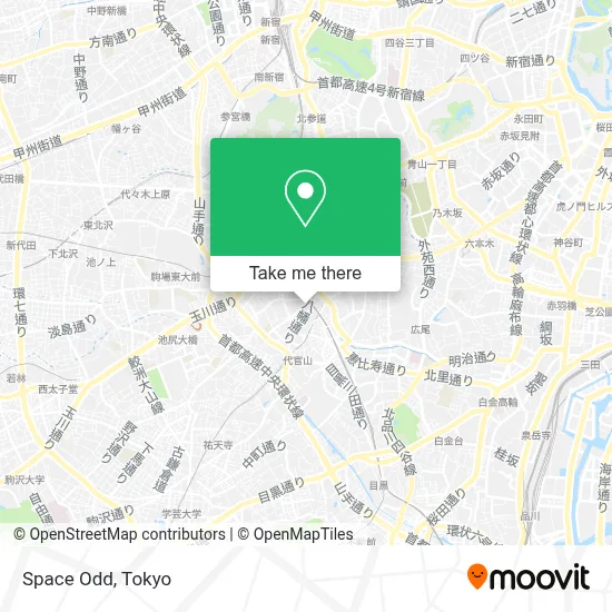Space Odd map