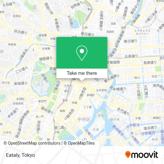 Eataly map