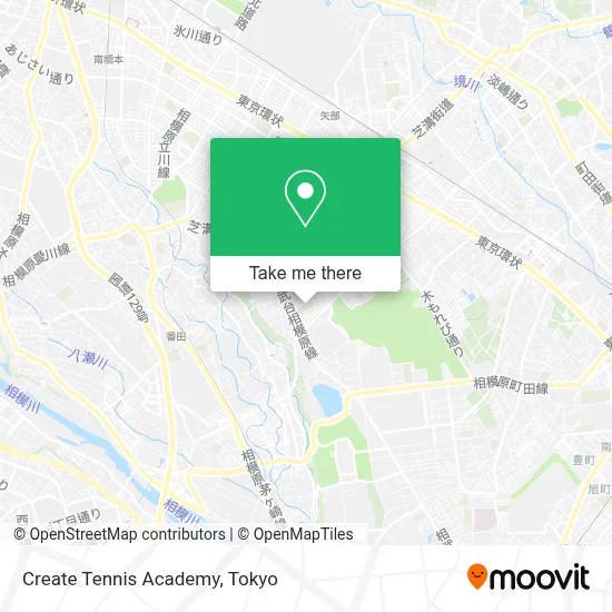 Create Tennis Academy map