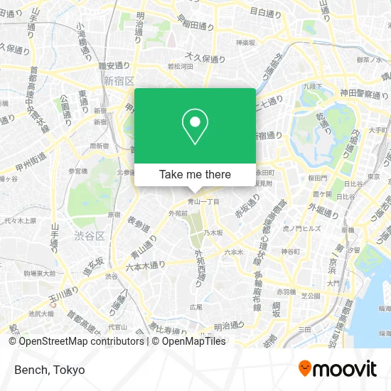 Bench map