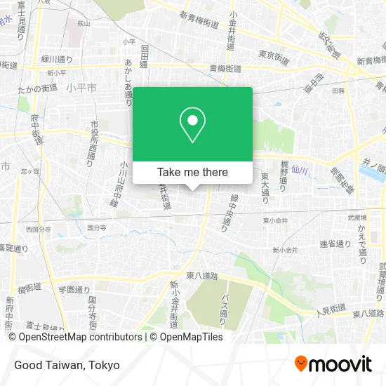 Good Taiwan map