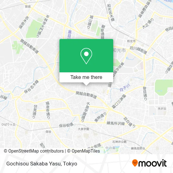 Gochisou Sakaba Yasu map