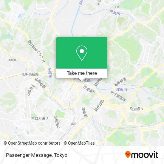 Passenger Message map