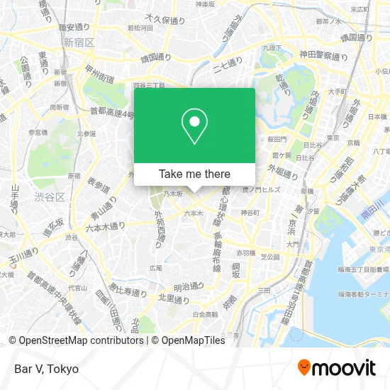 Bar V map