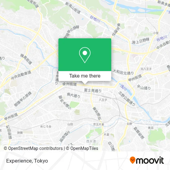Experience map