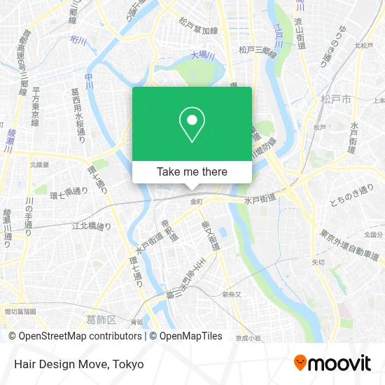 Hair Design Move map