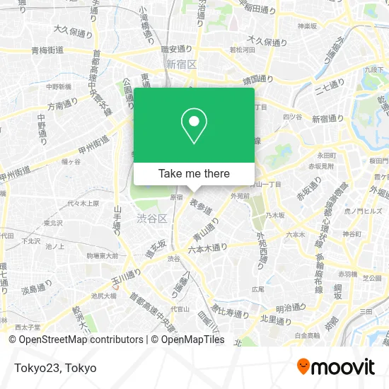 Tokyo23 map
