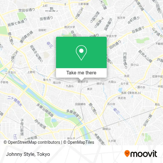 Johnny Style map