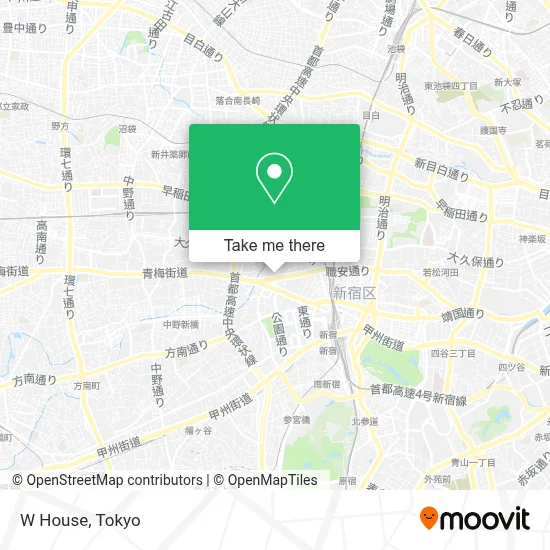 W House map