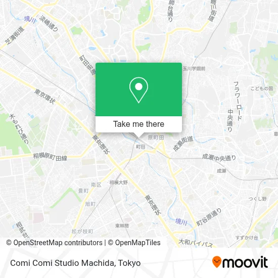 Comi Comi Studio Machida map