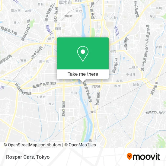 Rosper Cars map