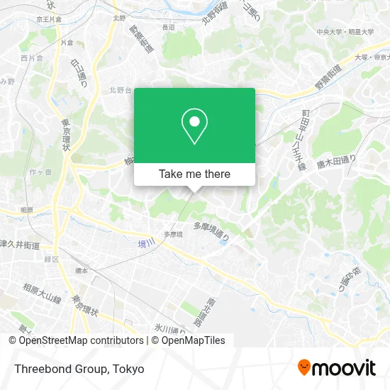 Threebond Group map