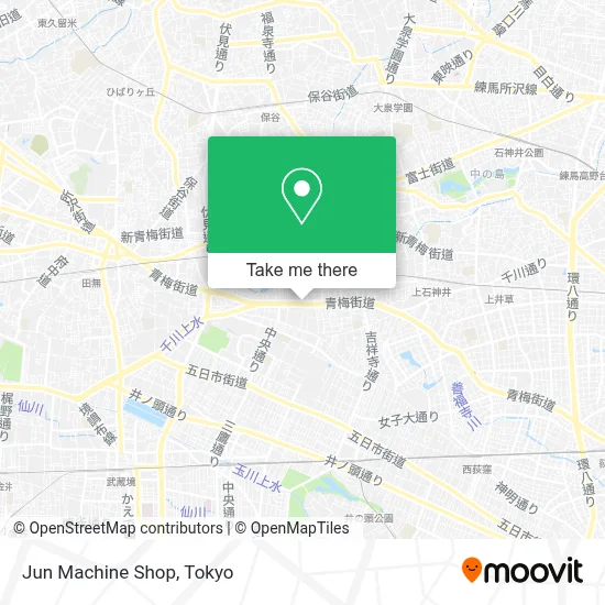 Jun Machine Shop map