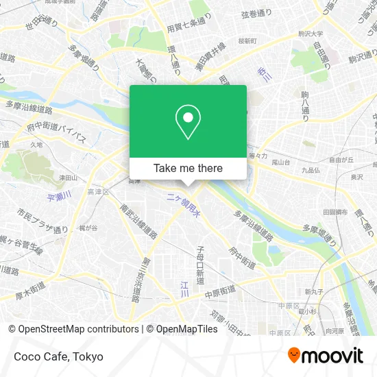 Coco Cafe map
