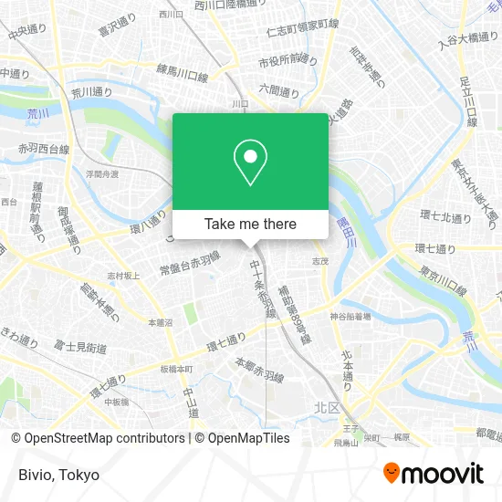 Bivio map