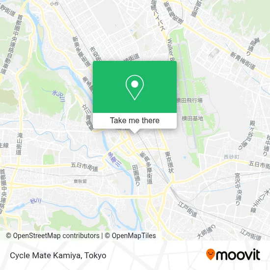 Cycle Mate Kamiya map