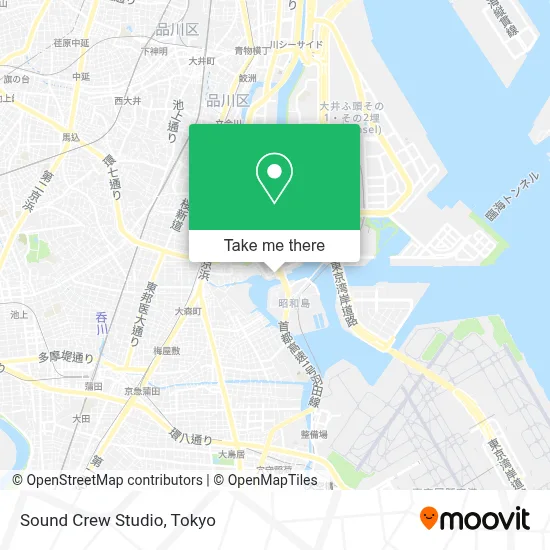 Sound Crew Studio map