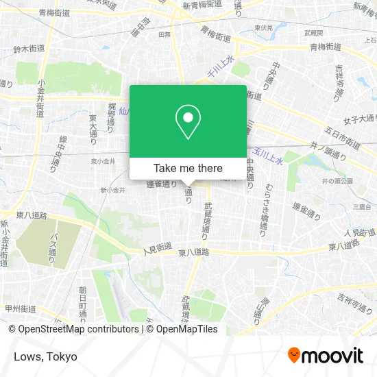Lows map