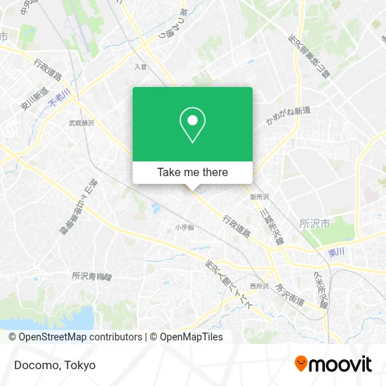 Docomo map