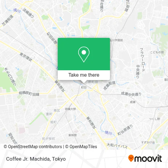 Coffee Jr. Machida map