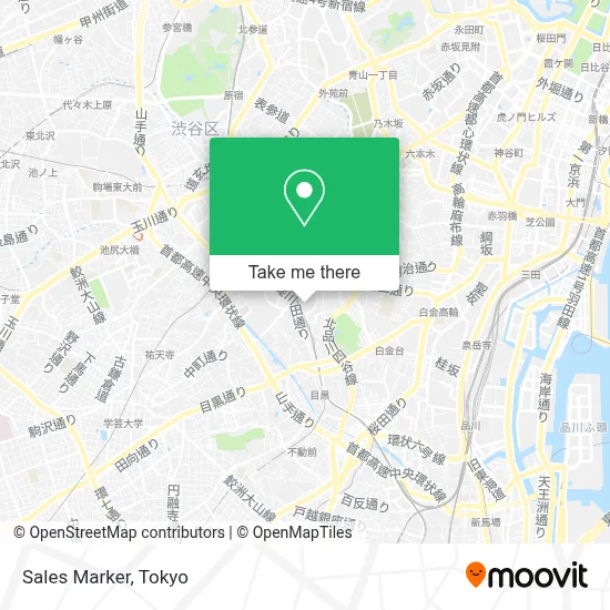 Sales Marker map