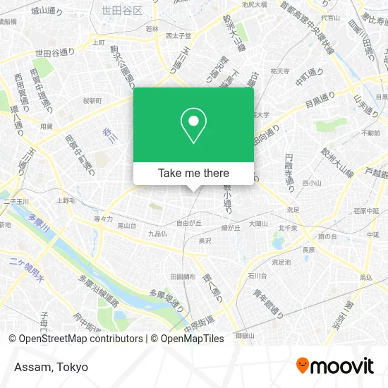 Assam map