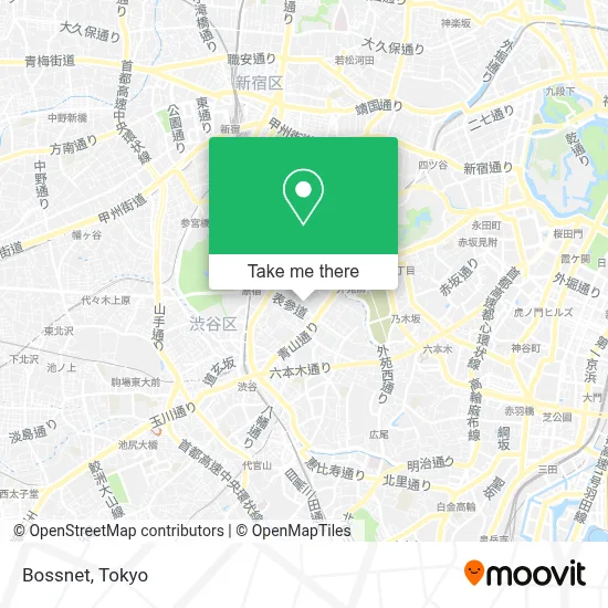 Bossnet map