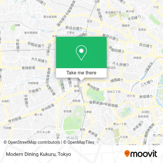Modern Dining Kukuru map
