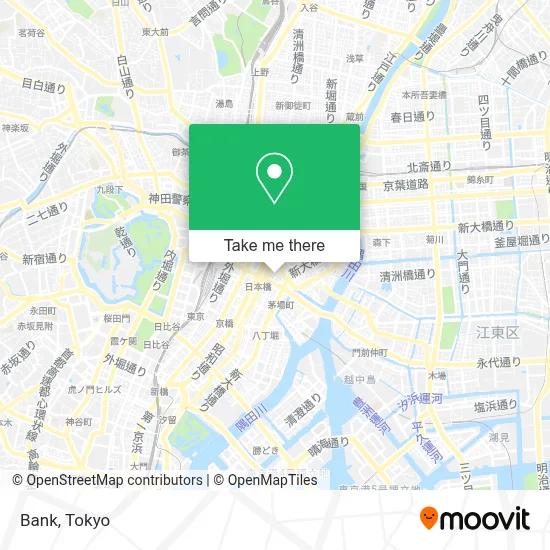 Bank map