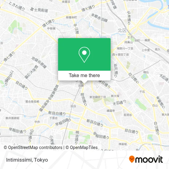 Intimissimi map