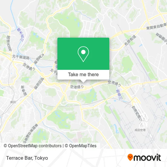 Terrace Bar map