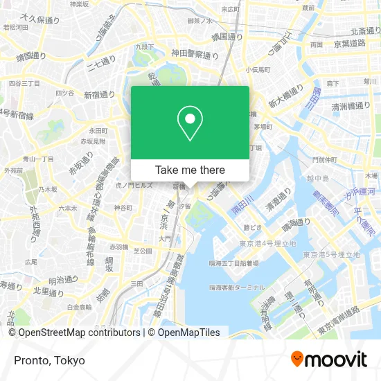 Pronto map